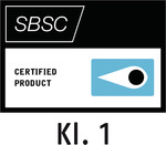 Test seal of the Svensk Brand- och Säkerhetscertifiering AB (class 1) – Stockholm, Sweden (SBSC)