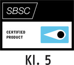 Sello de pruebas de resistencia Svensk Brand- och Säkerhetscertifiering AB (clase 5) – Estocolmo, Suecia (SBSC)