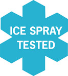ABUS-Testsiegel der Eisspray-Prüfung
