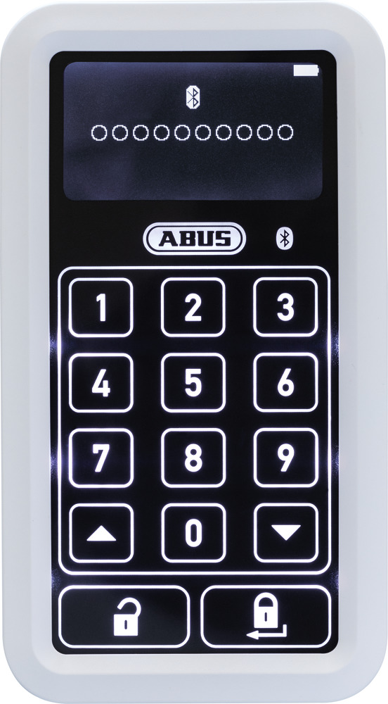 ABUS 73361 Blende HomeTec Pro CSS3000 Kunststoff silber passend für CFT3000 Schu 