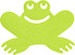 Non-slip bath sticker JC8710 KIM frog