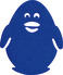 Non-slip bath sticker JC8710 KIM penguin