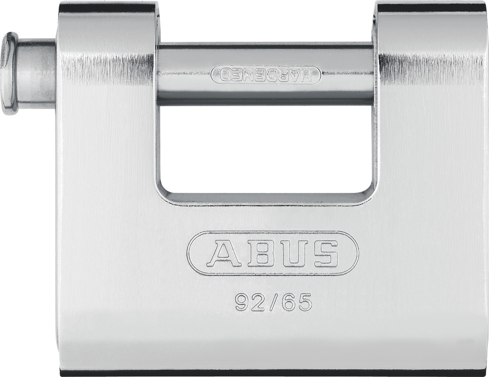ABUS Mechanical 82/70 70mm Monoblock Brass Shutter Padlock 