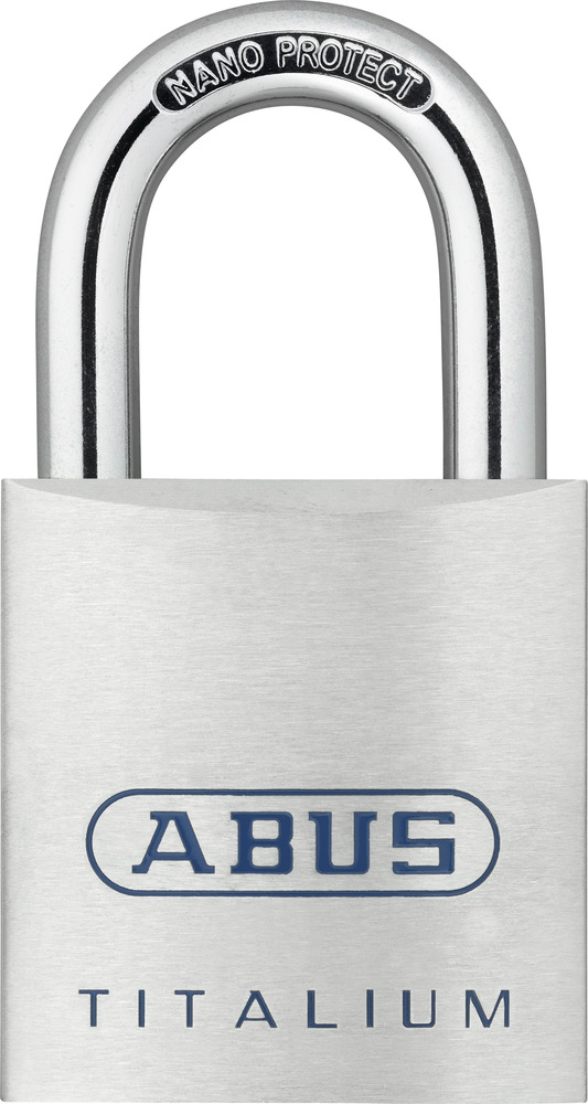 NEW Abus Titalium 80T1/60 Padlock 6 Pin Cylinder & Solid Body  Security Level 8 