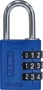 Cadenas à combinaison 144/30 bleu Lock-Tag