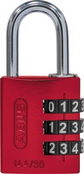 Cadenas à combinaison 144/30 red Lock-Tag