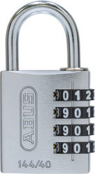 Combination lock 144/40 silver Lock-Tag