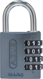 Cadenas à combinaison 144/40 titanium Lock-Tag