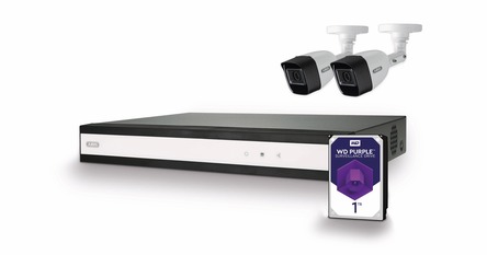 ABUS Analogue HD Video Surveillance 6-Channel Hybrid complete set