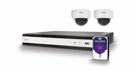ABUS IP video surveillance 4-Channel PoE complete set