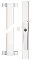Secvest Funk-Fensterstangenschloss FOS 550 E - AL0125 (weiß)
