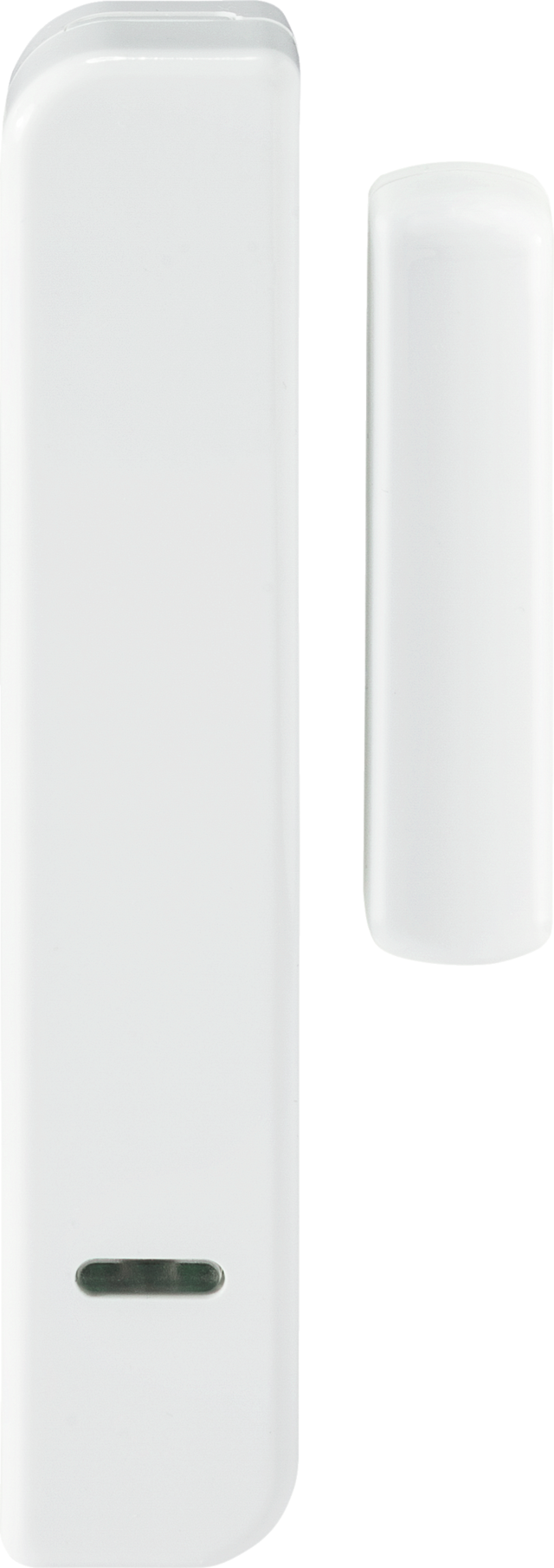 Secvest Small Wireless Magnetic Contact (white) front view