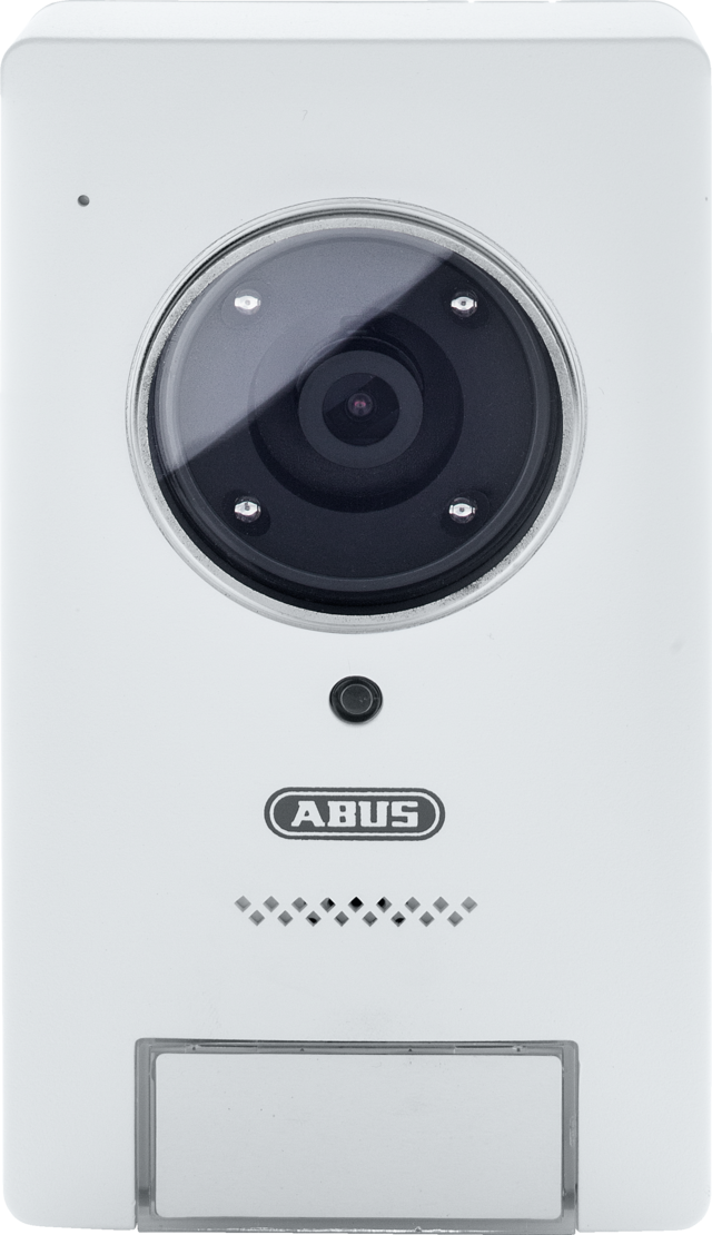 ABUS Smart Security World WLAN Video-Türsprechanlage - Sprechanlage mit Full HD Auflösung, Nachsicht und App (PPIC35520)