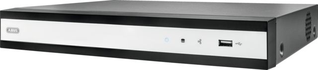 ABUS IP Videoüberwachung 4-Kanal Rekorder - 4K HDMI-Ausgang für die gleichzeitige native Ansicht von vier Full HD (2MPx) IP-Kameras(TVVR36300)