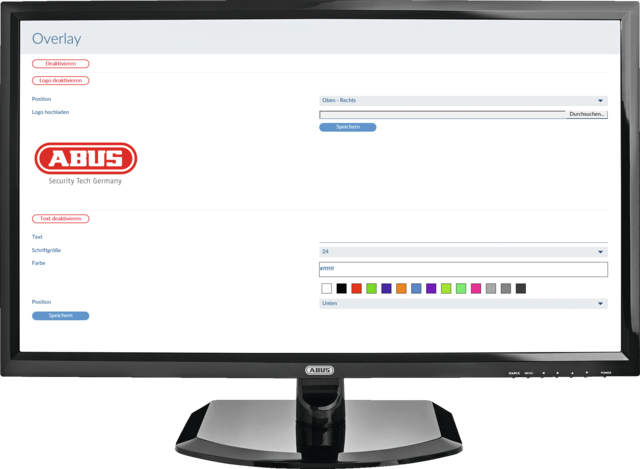 IPCV10020 - ABUS Overlay Add-on für ABUS IP Camera Viewer