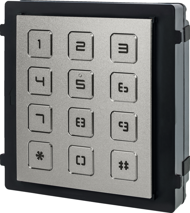 Nummertastaturmodul til dørintercom