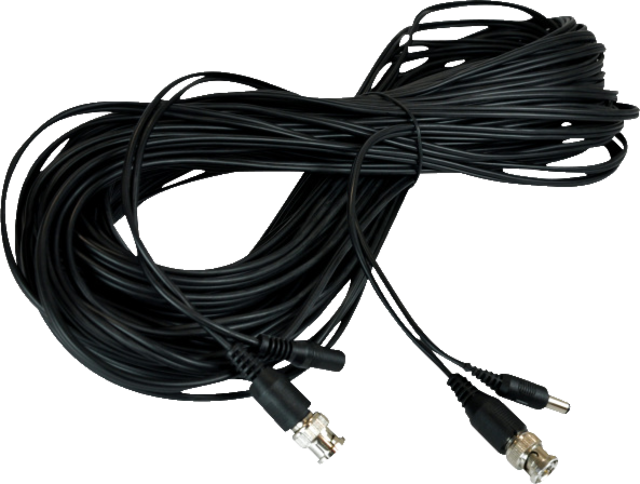 10 m Preassembled Video Combination Cable