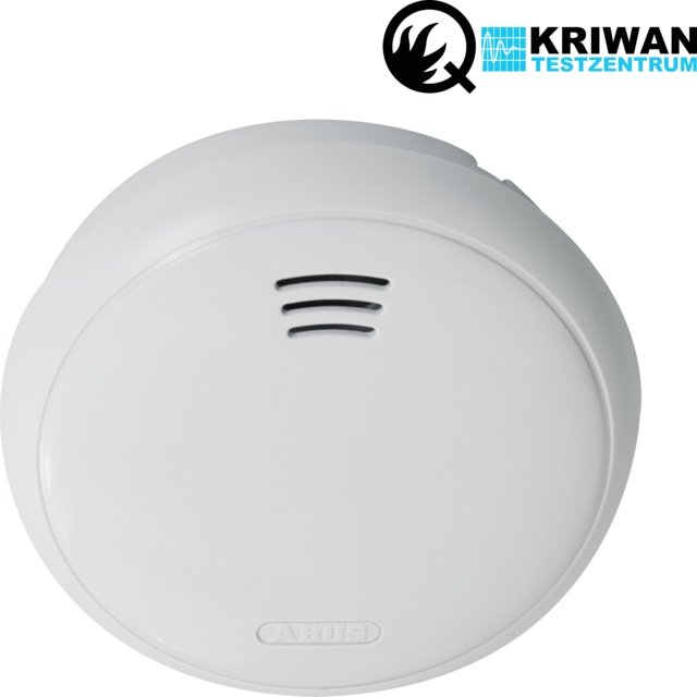 Smoke alarm 10 years front view