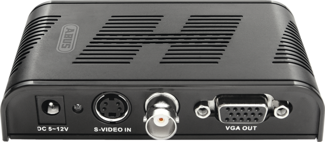 BNC-VGA converter achteraanzicht