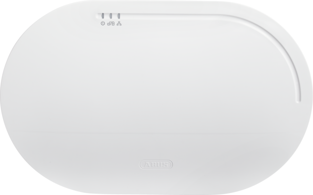 ABUS Smartvest Funk-Alarmanlage & App Zentrale – schnelle Plug & Play Selbst-Installation ohne Bohren oder Verdrahten (FUAA35010A)