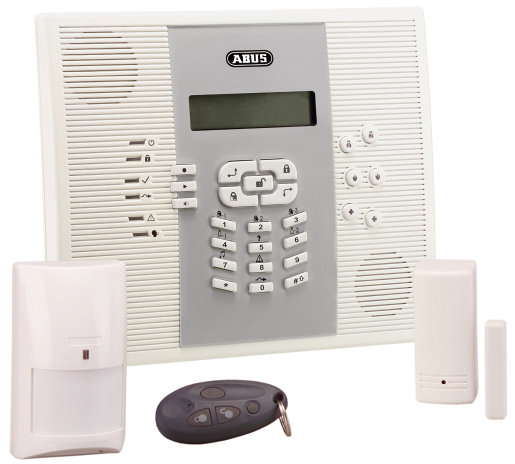 ABUS Citadel Funk-Alarm Basis Set Alarmanlage Öffnungsmelder Fernbedienung 