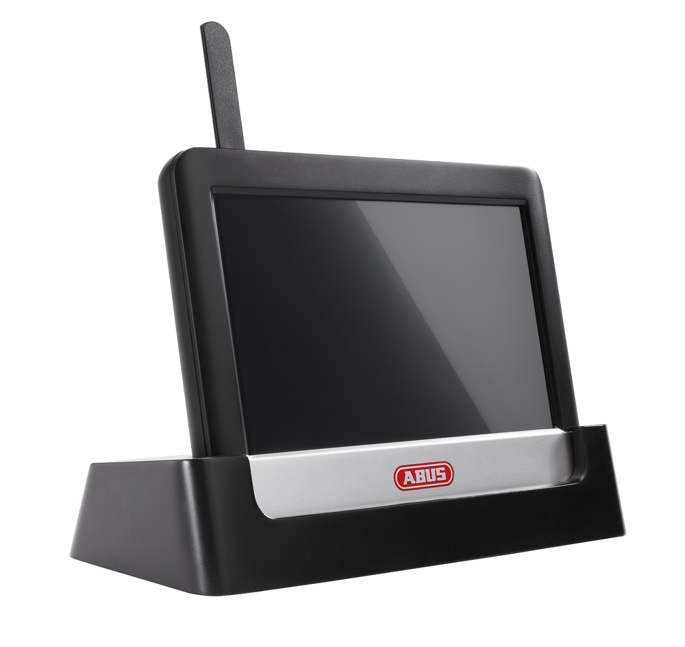 tør Downtown Ingen ABUS 7" Home Video Surveillance Set Touch & App (TVAC16000B)
