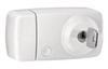 Secvest wireless additional door lock with inner cylinder (white) front view right