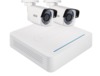 ABUS Videoüberwachungsset: Netzwerk Digitalrekorder + 2 WLAN Außenkameras – einfache Installation einer Videoüberwachung im Innen- oder ungeschützten Außenbereich (TVVR36020)
