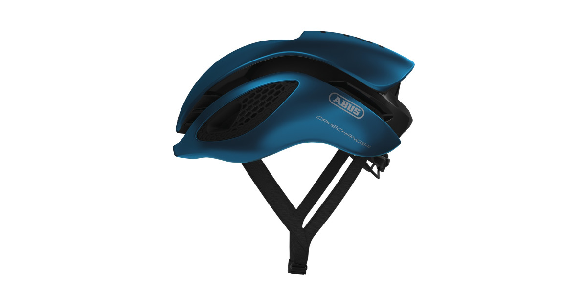 ABUS Steel Blue Medium Gamechanger Road Cycling Helmet for sale online 