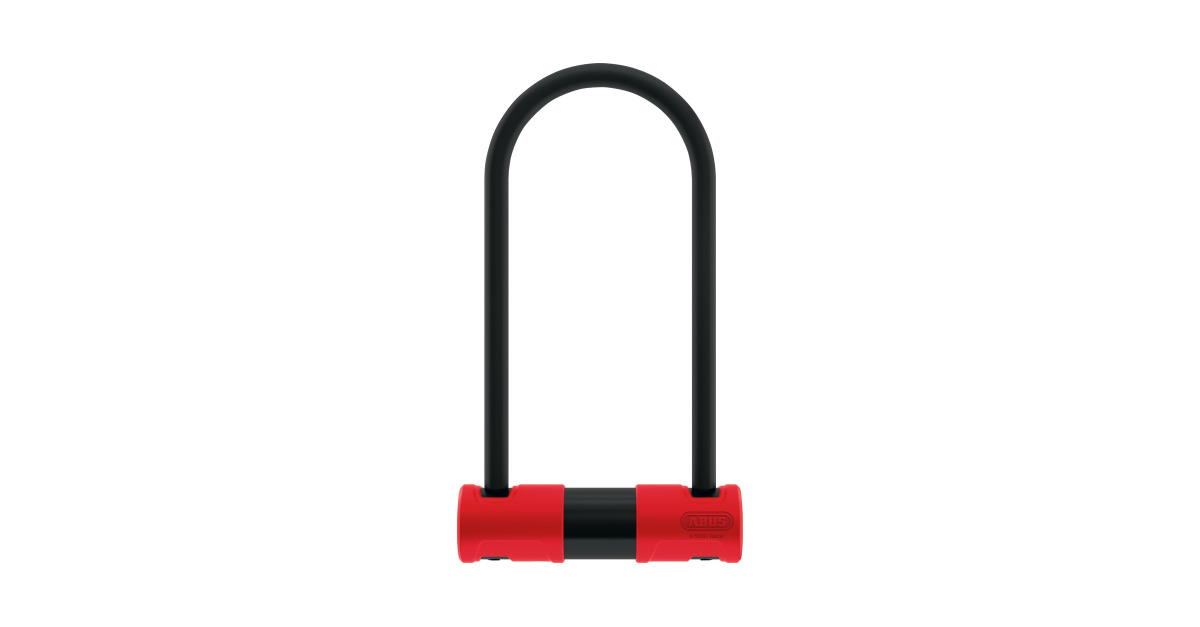 Adults 440A/170HB230 USH Alarm Bicycle Lock Red HB230 Abus Unisex
