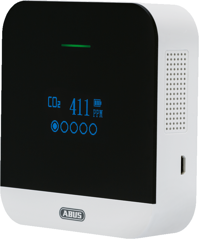 CO2 detector AirSecure CO2WM110 side view