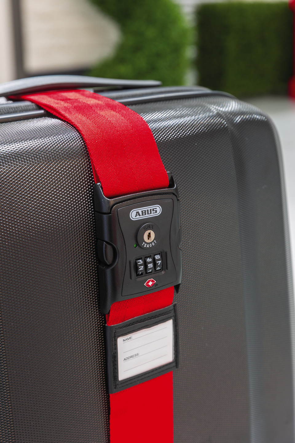 Luggage strap 620TSA detail