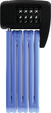 Folding lock BORDO™ LITE MINI 6055C/60 blue SYMBOLS