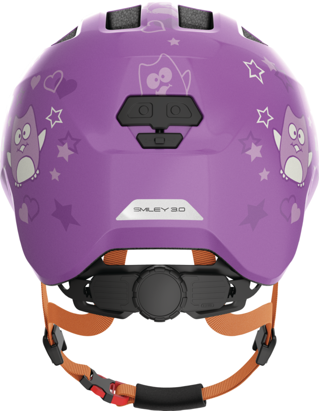 Smiley 3.0 purple star shiny vista posteriore