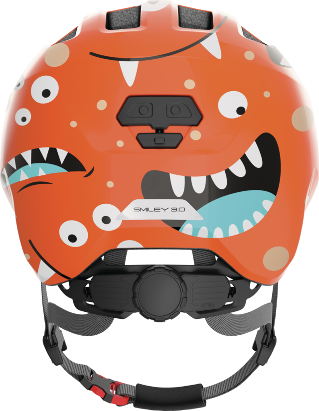Smiley 3.0 orange monster shiny vista posteriore