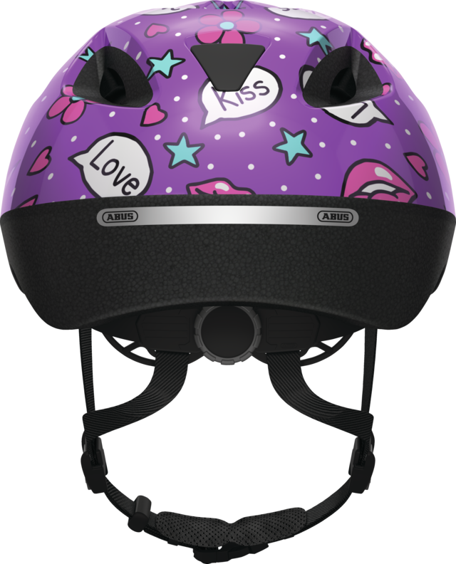 Details about   ABUS Smooty 2.0 Bike Helmet Purple Kisses 
