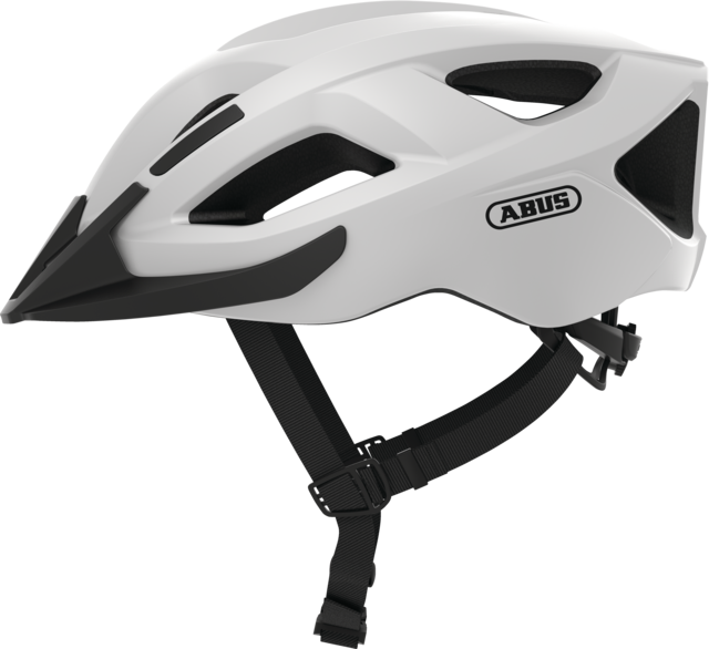 Aduro 2.1 polar white side view with visor