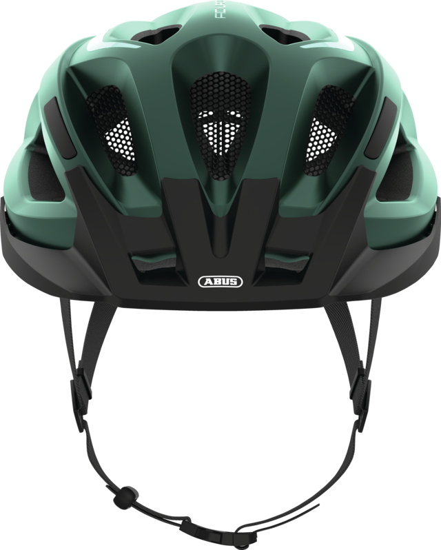 Aduro 2.1 smaragd green front view with visor