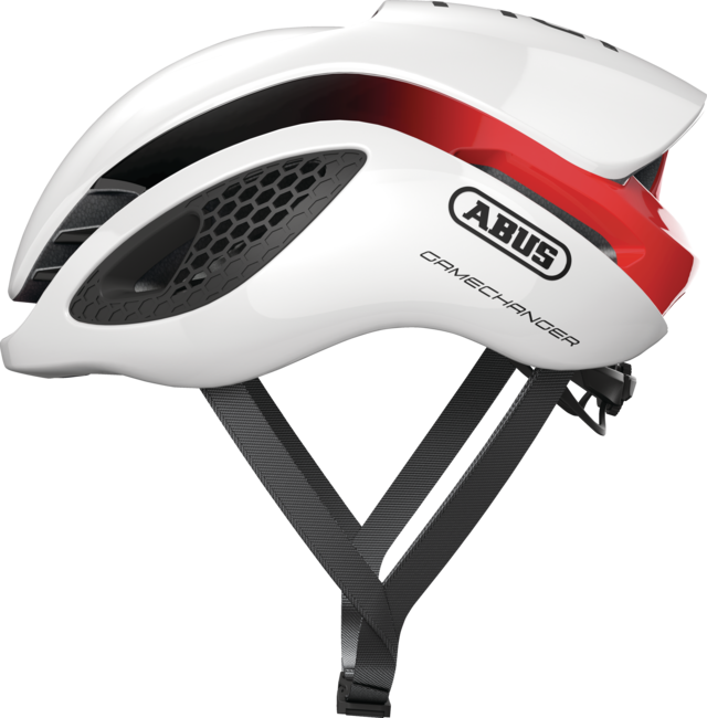 GameChanger white red side view