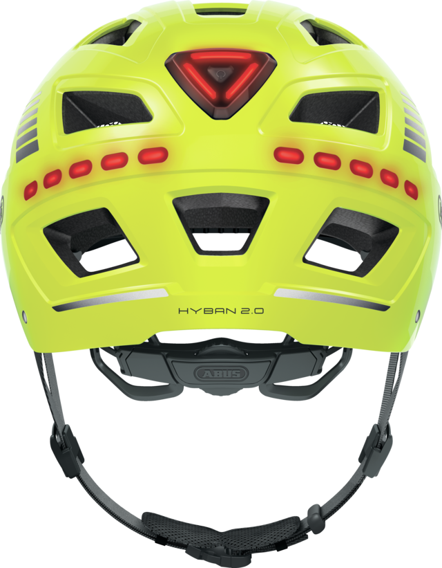 Hyban 2.0 LED signal yellow vista posteriore