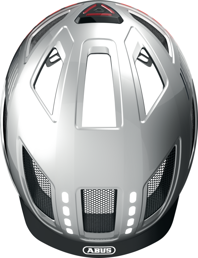 Hyban 2.0 LED signal silver bovenaanzicht