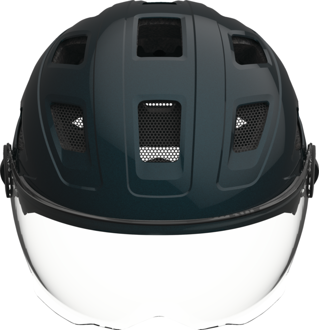 Konkurrence Mod landing Bike helmet | Hyban+ | with integrated Rear LED light | ABUS