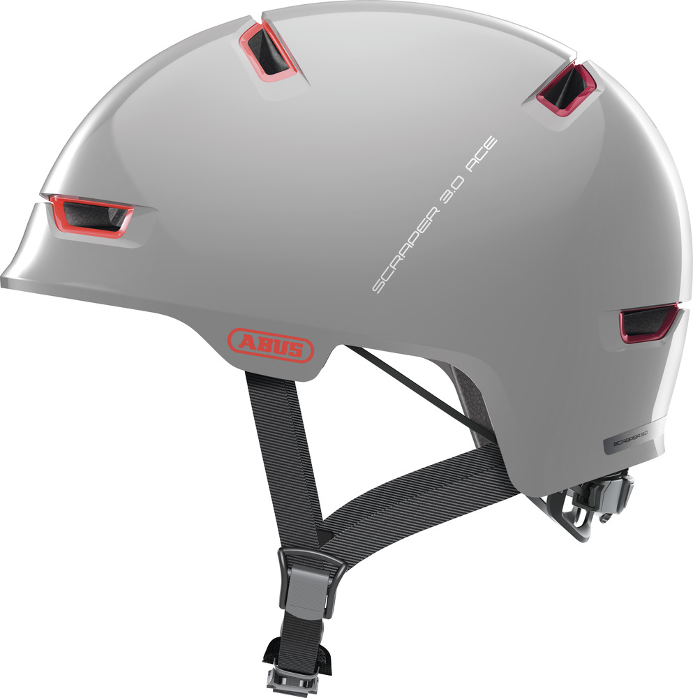 Core Schutz Straßen Skate/BMX Helm Grau 