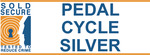 Logo d‘agrément aux tests de résistance Sold Secure Pedal Cycle Silver – Northants, Grande-Bretagne