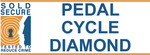 Logo d‘agrément aux tests de résistance Sold Secure Pedal Cycle Diamond – Northants, Grande-Bretagne