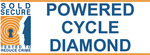 Logo d‘agrément aux tests de résistance Sold Secure Powered Cycle Diamond – Northants, Grande-Bretagne