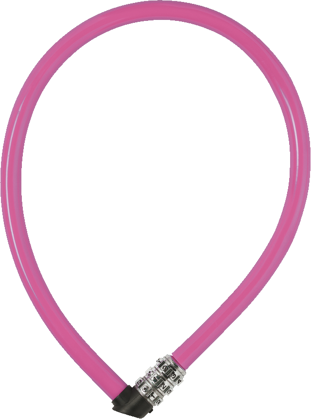 Kabelschloss 3406K/55 pink