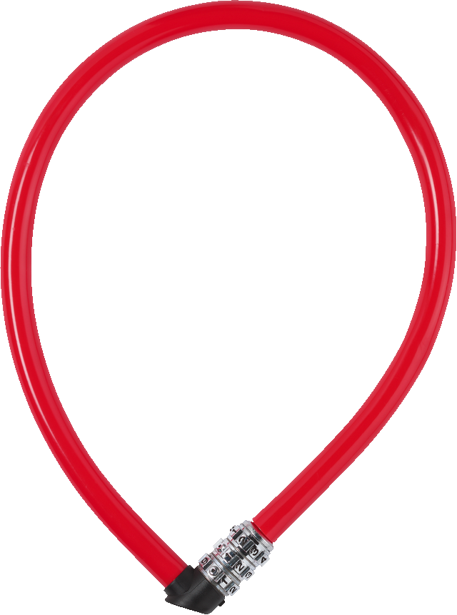 Cable Lock 3406K/55 red