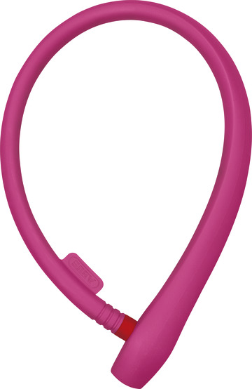 Abus uGrip 560 Series 8mm x 650mm Cable Mountain/Road Bike Bicycle Lock Pink