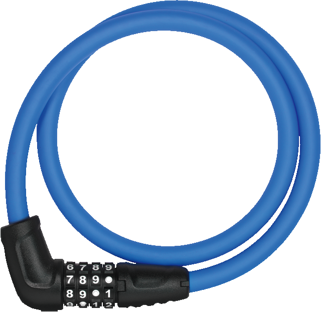 Câble-antivol 5412C/85/12 bleu